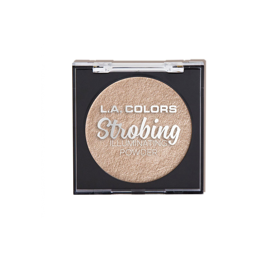 Strobing Illuminating Powder In Champagne - Highlighter Für Strahlenden Glow, Trocken Oder Nass Auftragbar