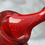 BLUESKY TRAJNI LAK RED GLIMMER 10ML - Image 2