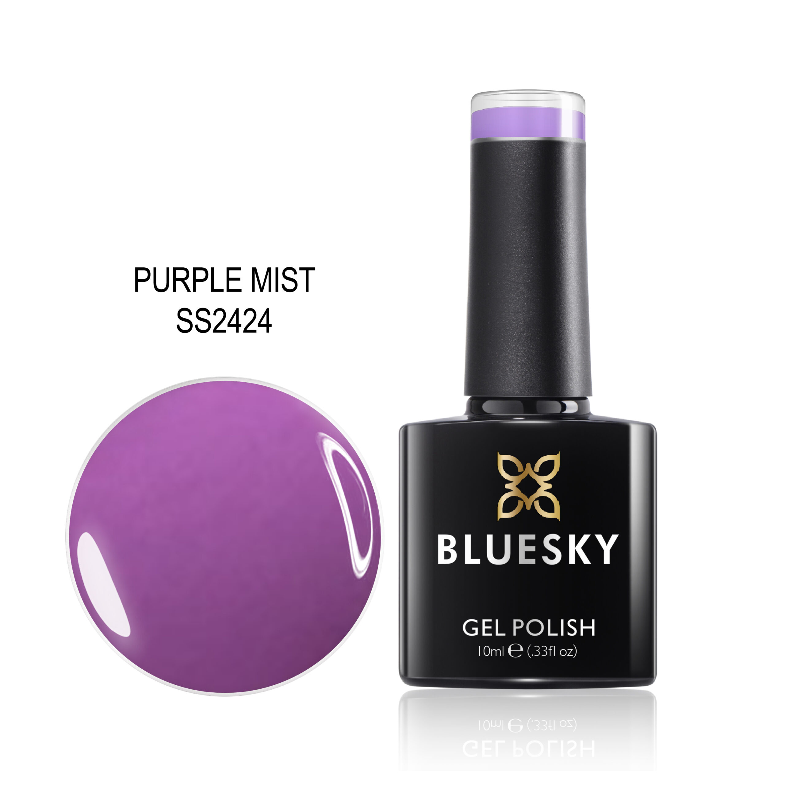 BLUESKY TRAJNI LAK PURPLE MIST 10ML BLUESKY TRAJNI LAK PURPLE MIST 10ML