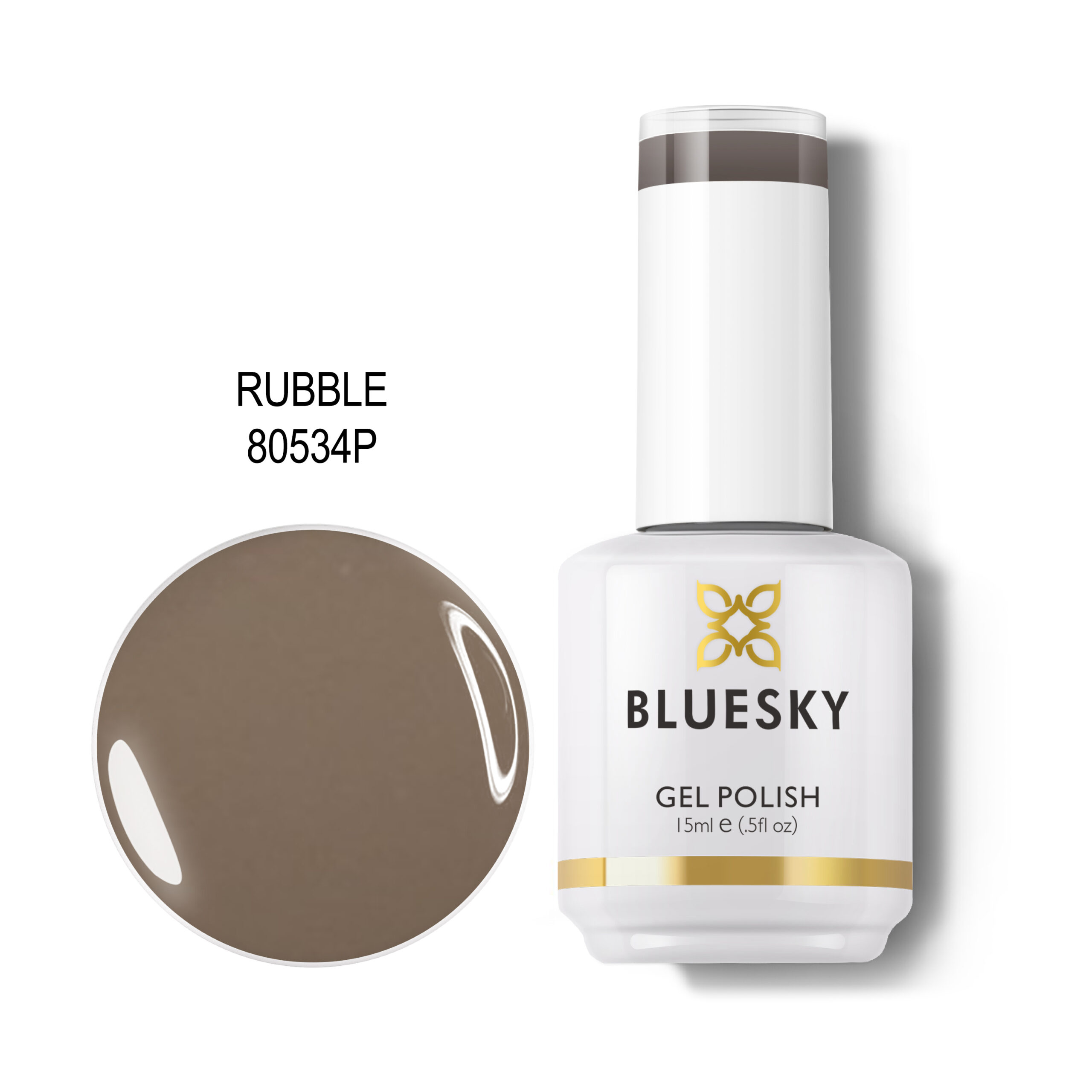 BLUESKY TRAJNI LAK RUBBLE 15ML BLUESKY TRAJNI LAK RUBBLE 15ML