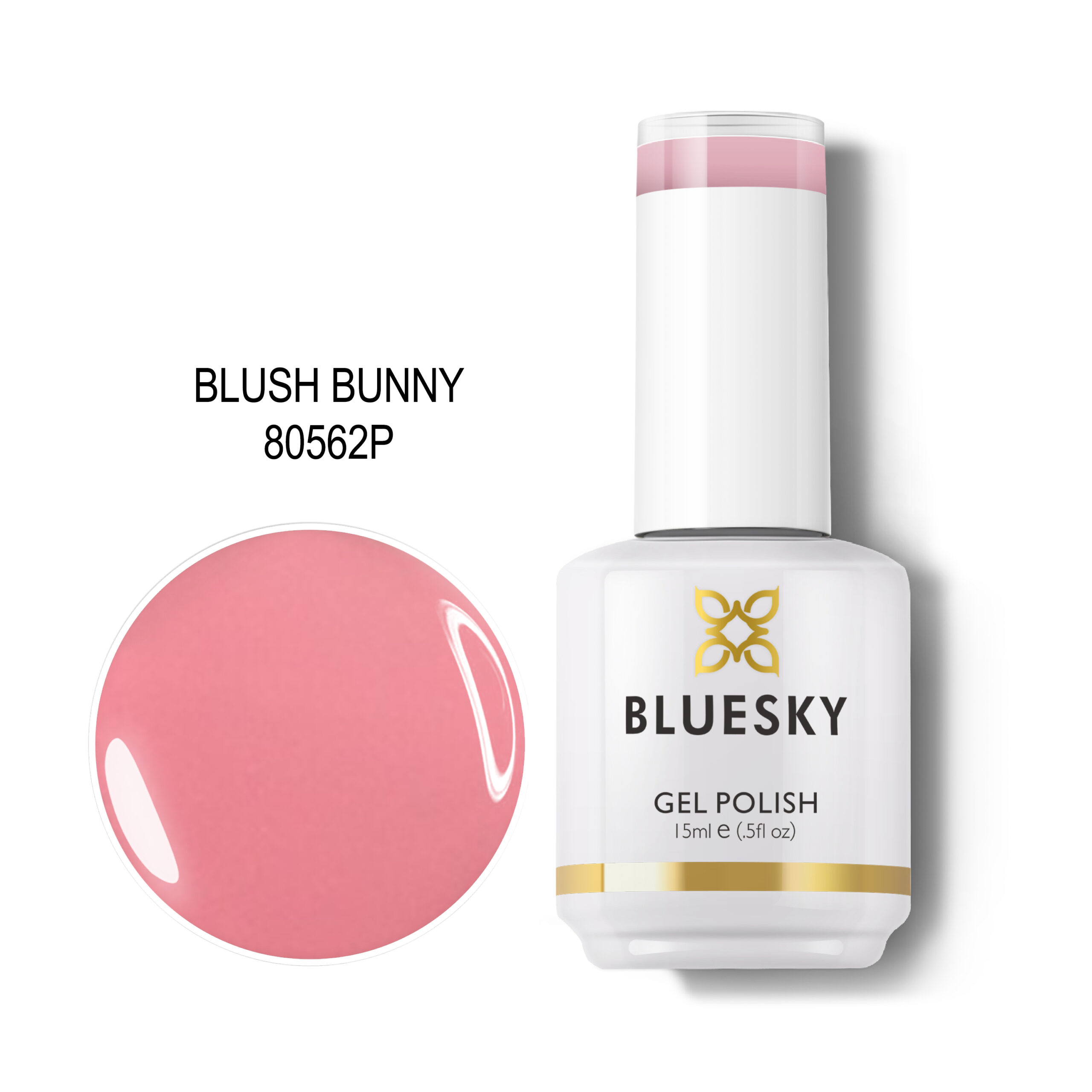 BLUESKY TRAJNI LAK BLUSH BUNNY 15ML BLUESKY TRAJNI LAK BLUSH BUNNY 15ML