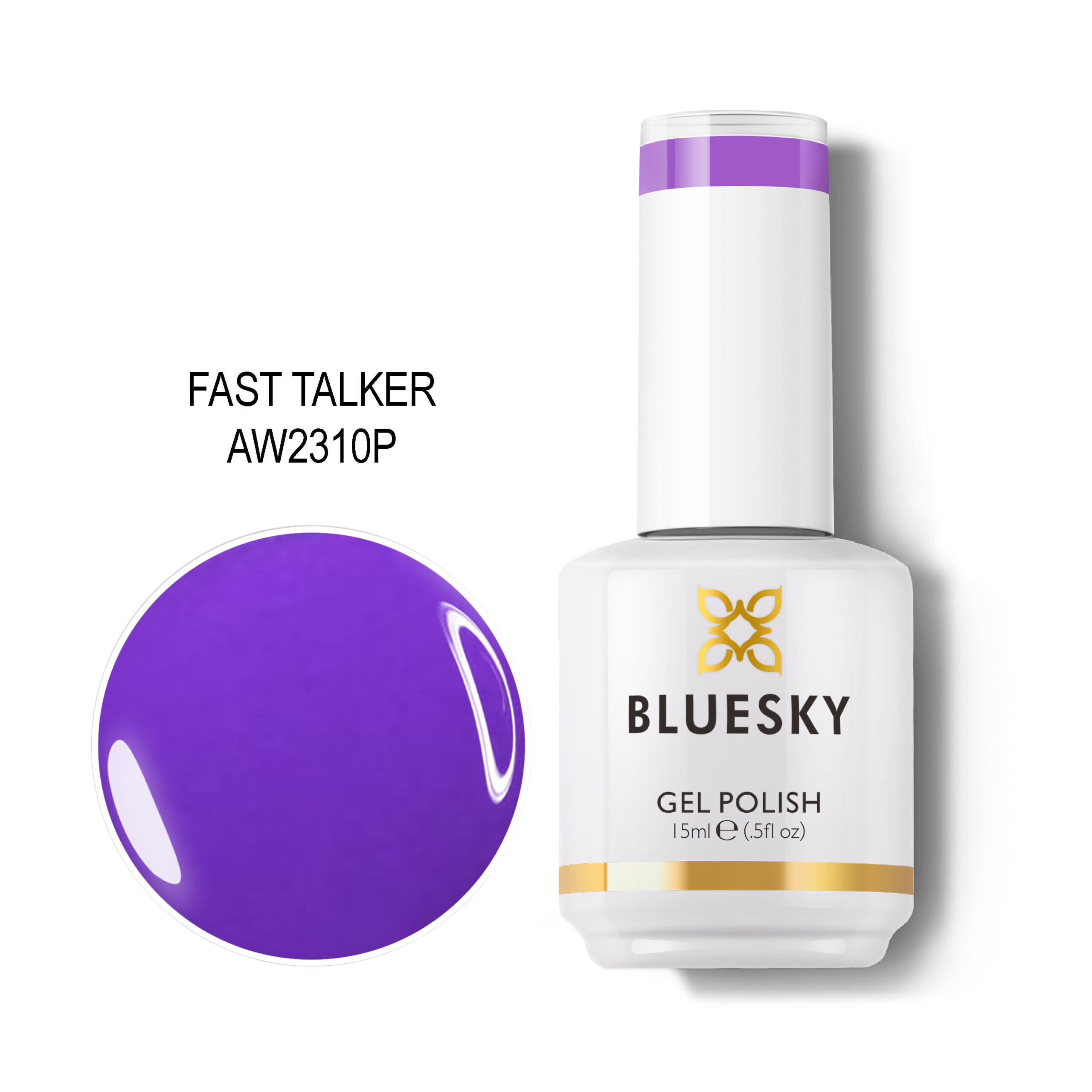BLUESKY TRAJNI LAK FAST TALKER 15ML BLUESKY TRAJNI LAK FAST TALKER 15ML