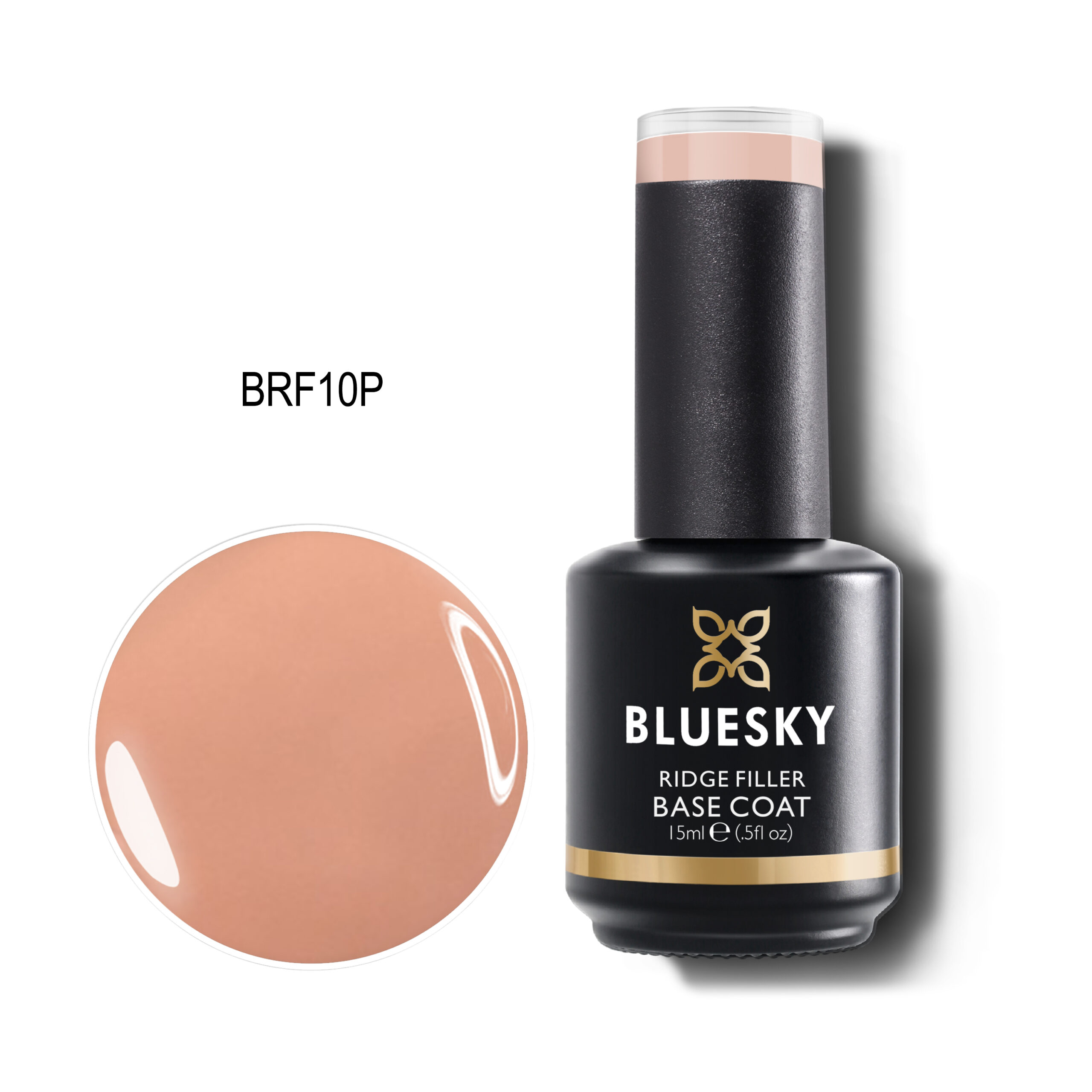 brf10p BLUESKY RUBBER BASE NUDE PERFECTION 15ML - Image 1