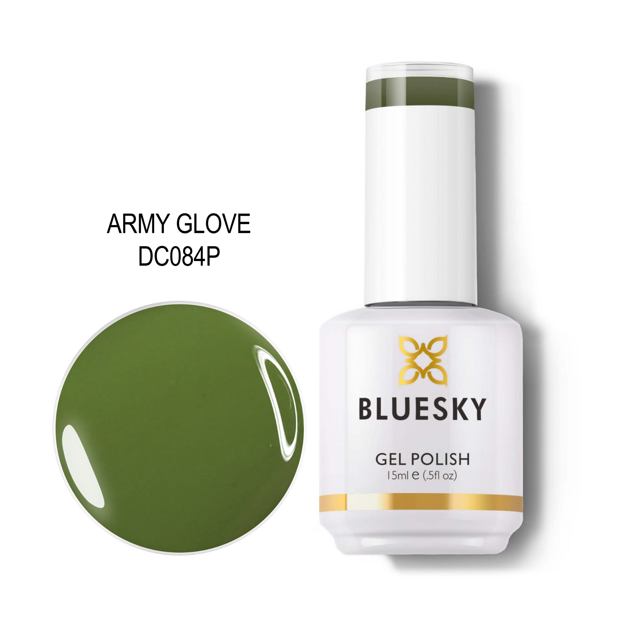 BLUESKY TRAJNI LAK ARMY GLOVE 15ML BLUESKY TRAJNI LAK ARMY GLOVE 15ML