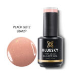 BLUESKY FAST AND EASY BUILDER GEL PEACH GLITZ 15ML