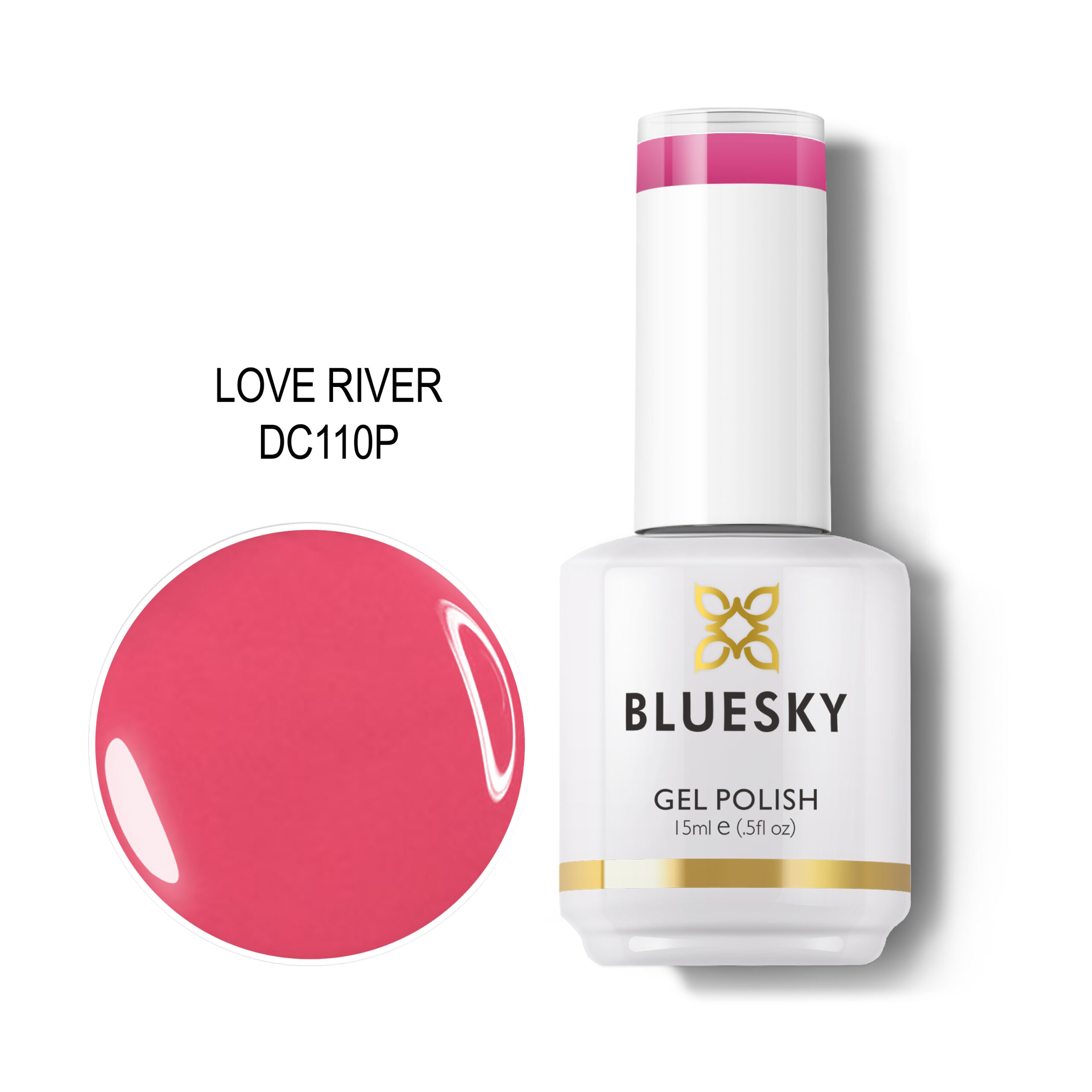BLUESKY TRAJNI LAK LOVE RIVER 15ML BLUESKY TRAJNI LAK LOVE RIVER 15ML