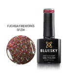 BLUESKY FUCHSIA FIREWORKS CAT EYE TRAJNI LAK 10ML