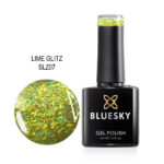 BLUESKY LIME GLITZ TRAJNI LAK 10ML