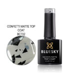 BLUESKY MAT TOP COAT CONFETTI 10ML