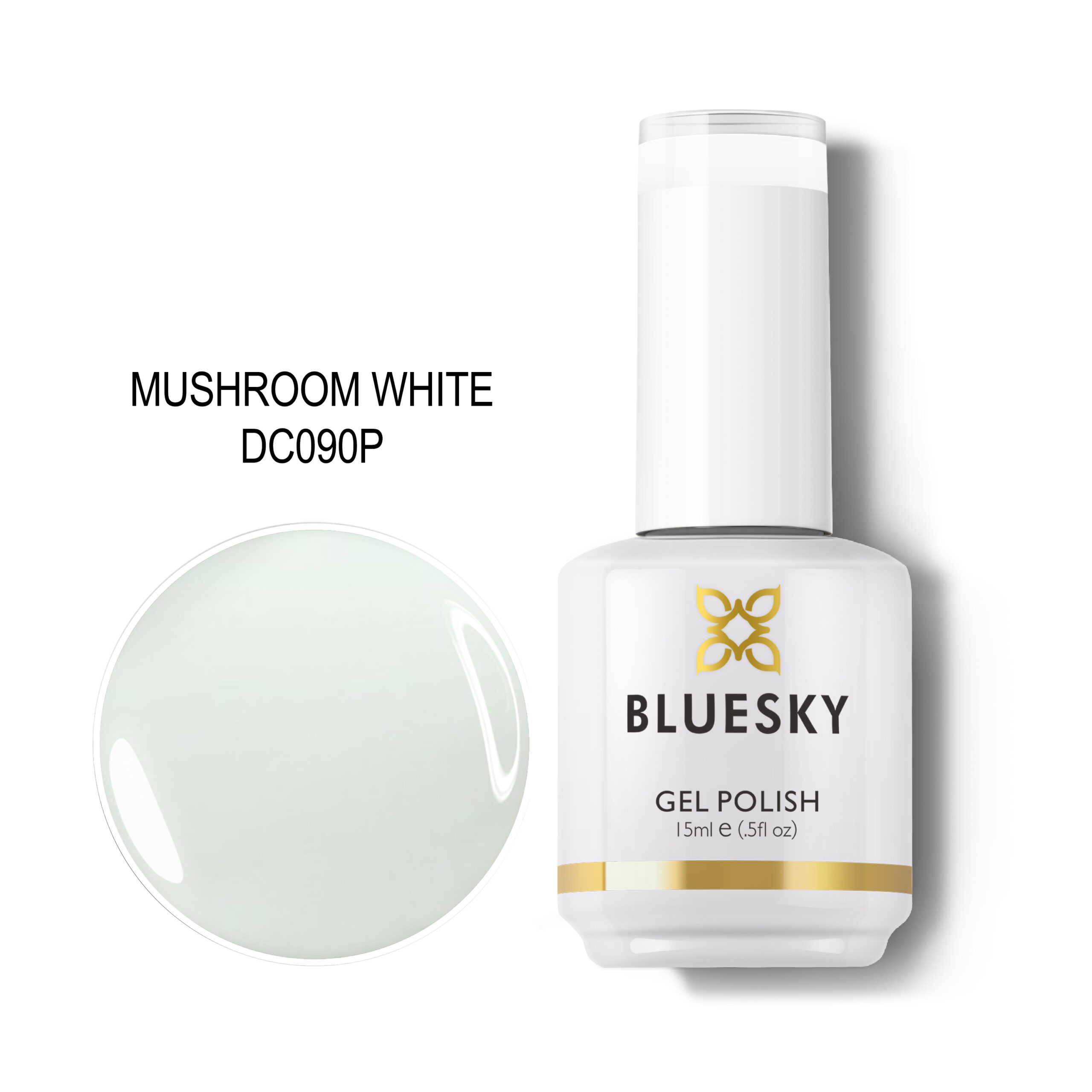 BLUESKY TRAJNI LAK MUSHROOM WHITE 15ML BLUESKY TRAJNI LAK MUSHROOM WHITE 15ML