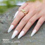 BLUESKY NOURISHING RUBBER BASE GRACEFUL WHITE 15ML - Image 3