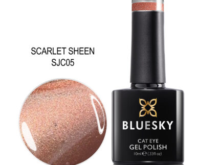 BLUESKY SCARLET SHEEN CAT EYE TRAJNI LAK 10ML
