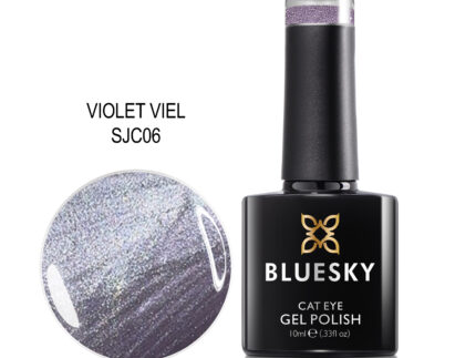 BLUESKY VIOLET VIEL CAT EYE TRAJNI LAK 10ML