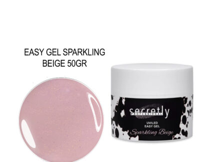 SECRETLY UV/LED GEL EASY SPARKLING BEIGE 50GR