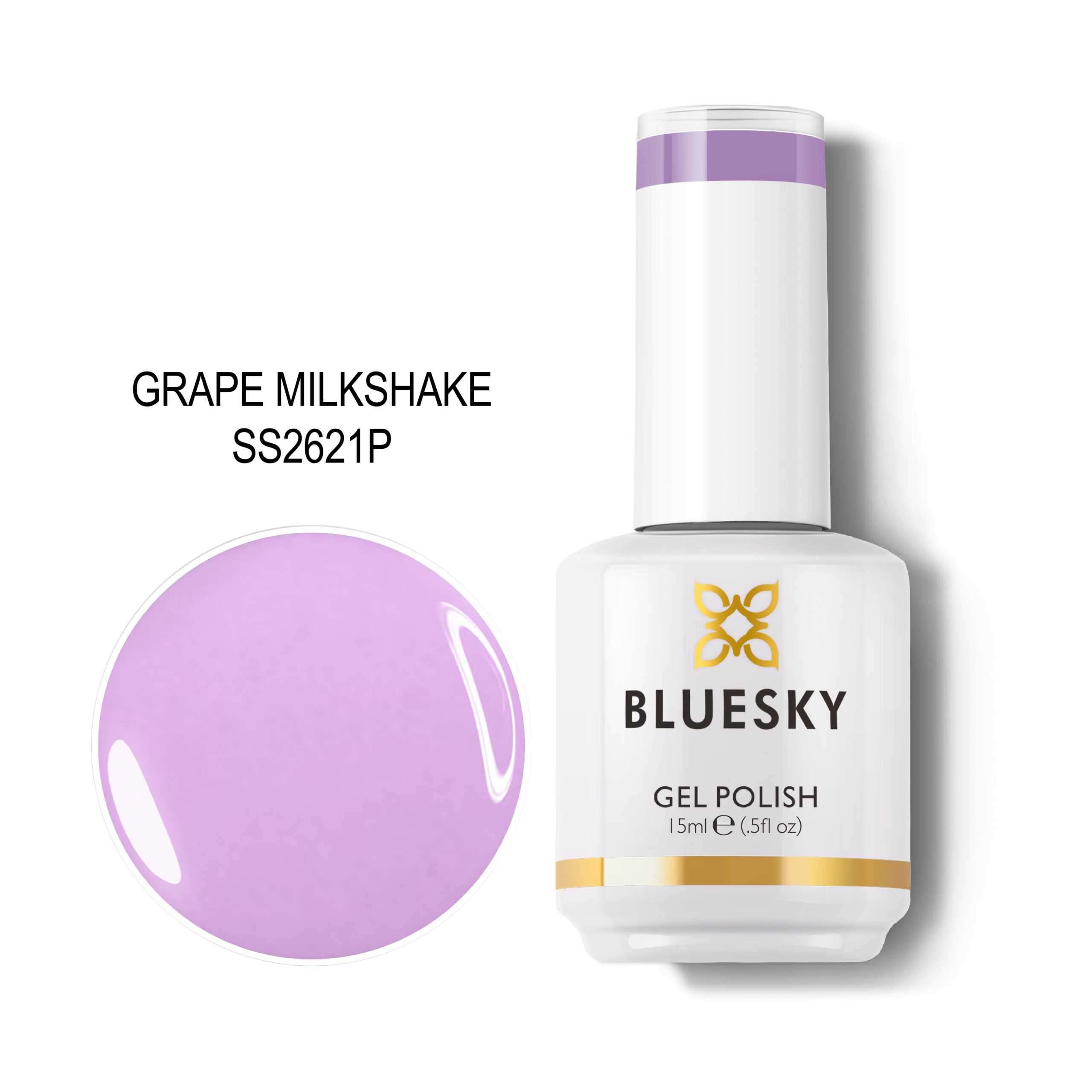 BLUESKY TRAJNI LAK GRAPE MILKSHAKE 15ML BLUESKY TRAJNI LAK GRAPE MILKSHAKE 15ML