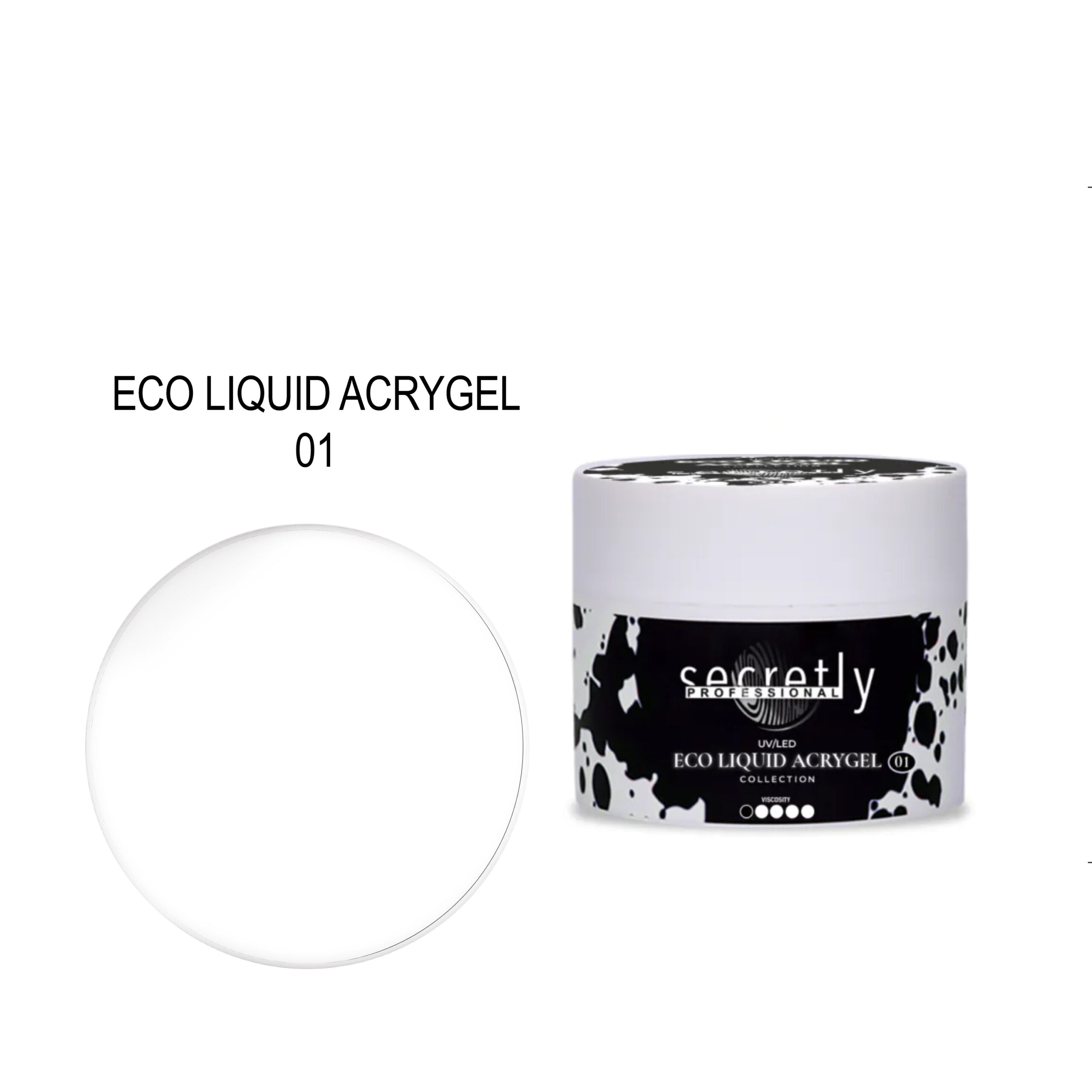 SECRETLY ECO LIQUID ACRYGEL 01 25ML SECRETLY ECO LIQUID ACRYGEL 01 25ML