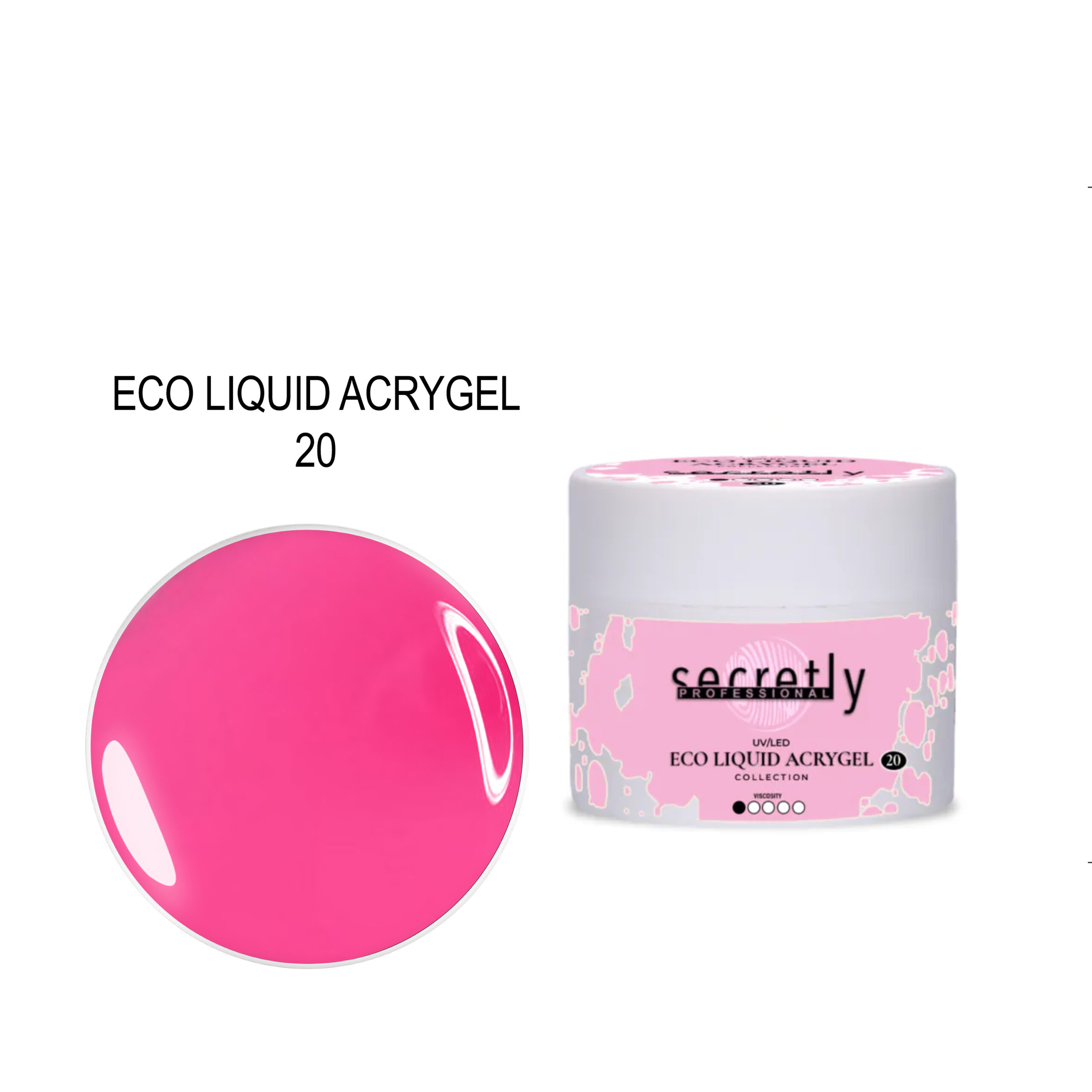 SECRETLY ECO LIQUID ACRYGEL 20 25ML SECRETLY ECO LIQUID ACRYGEL 20 25ML