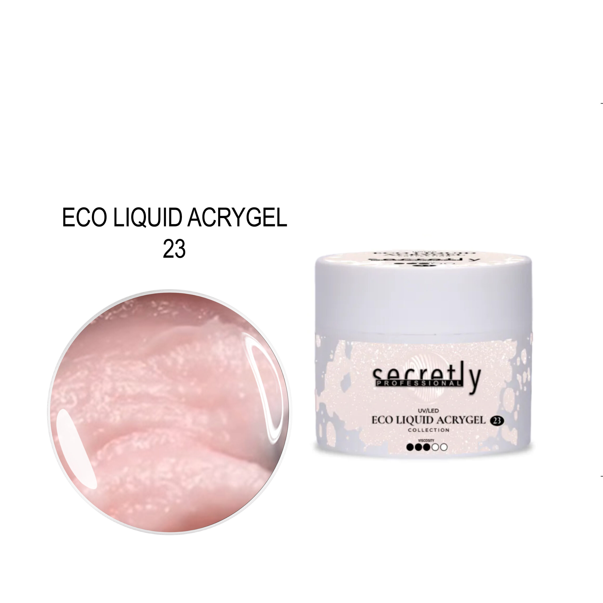 SECRETLY ECO LIQUID ACRYGEL 23 25ML SECRETLY ECO LIQUID ACRYGEL 23 25ML