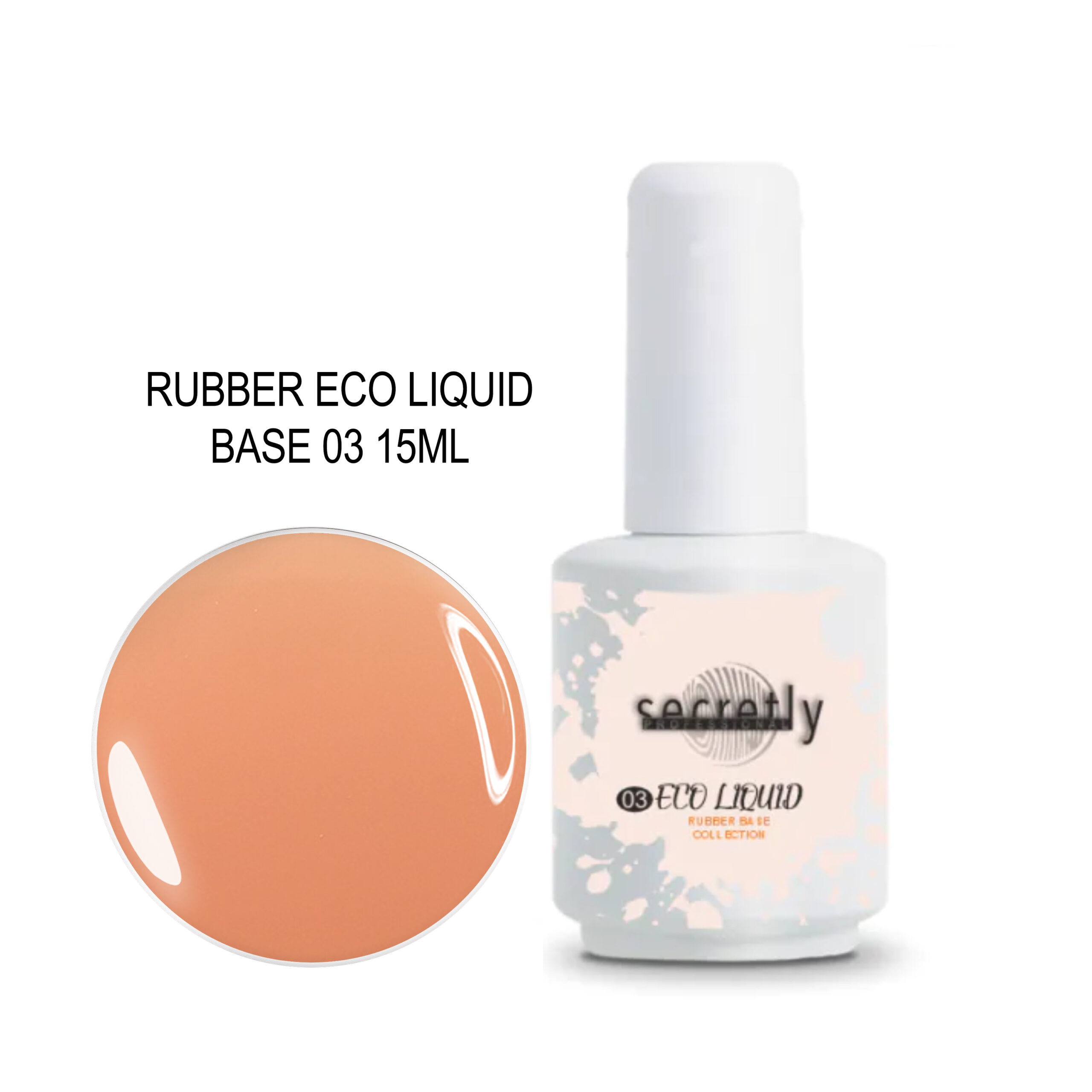 SECRETLY RUBBER ECO LIQUID BASE 03 15ML SECRETLY RUBBER ECO LIQUID BASE 03 15ML
