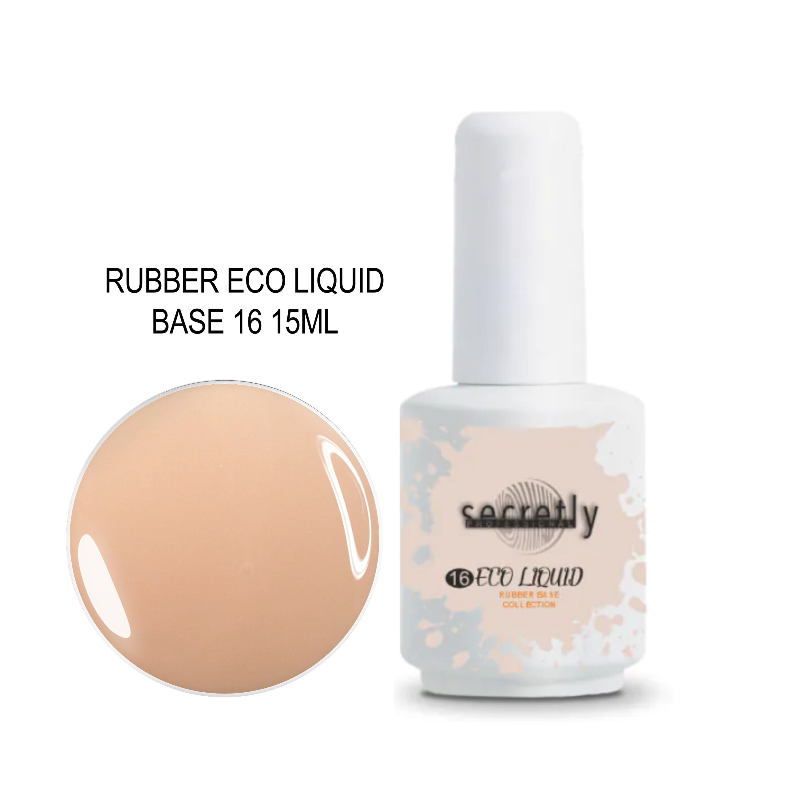 SECRETLY RUBBER ECO LIQUID BASE 16 15ML SECRETLY RUBBER ECO LIQUID BASE 16 15ML