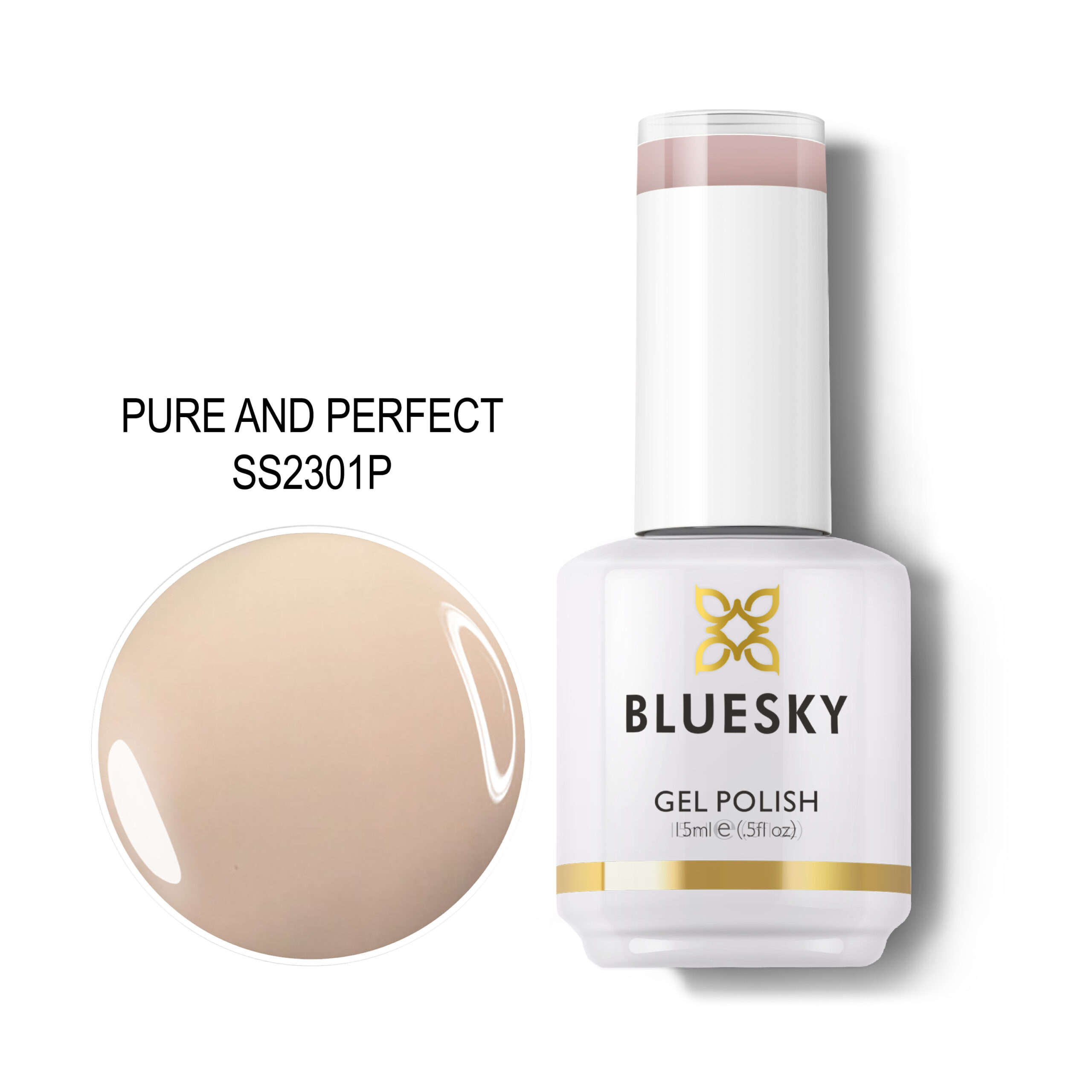 BLUESKY TRAJNI LAK PURE AND PERFECT 15ML BLUESKY TRAJNI LAK PURE AND PERFECT 15ML