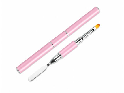 DVOSTRANA ČETKICA ZA NOKTE PINK