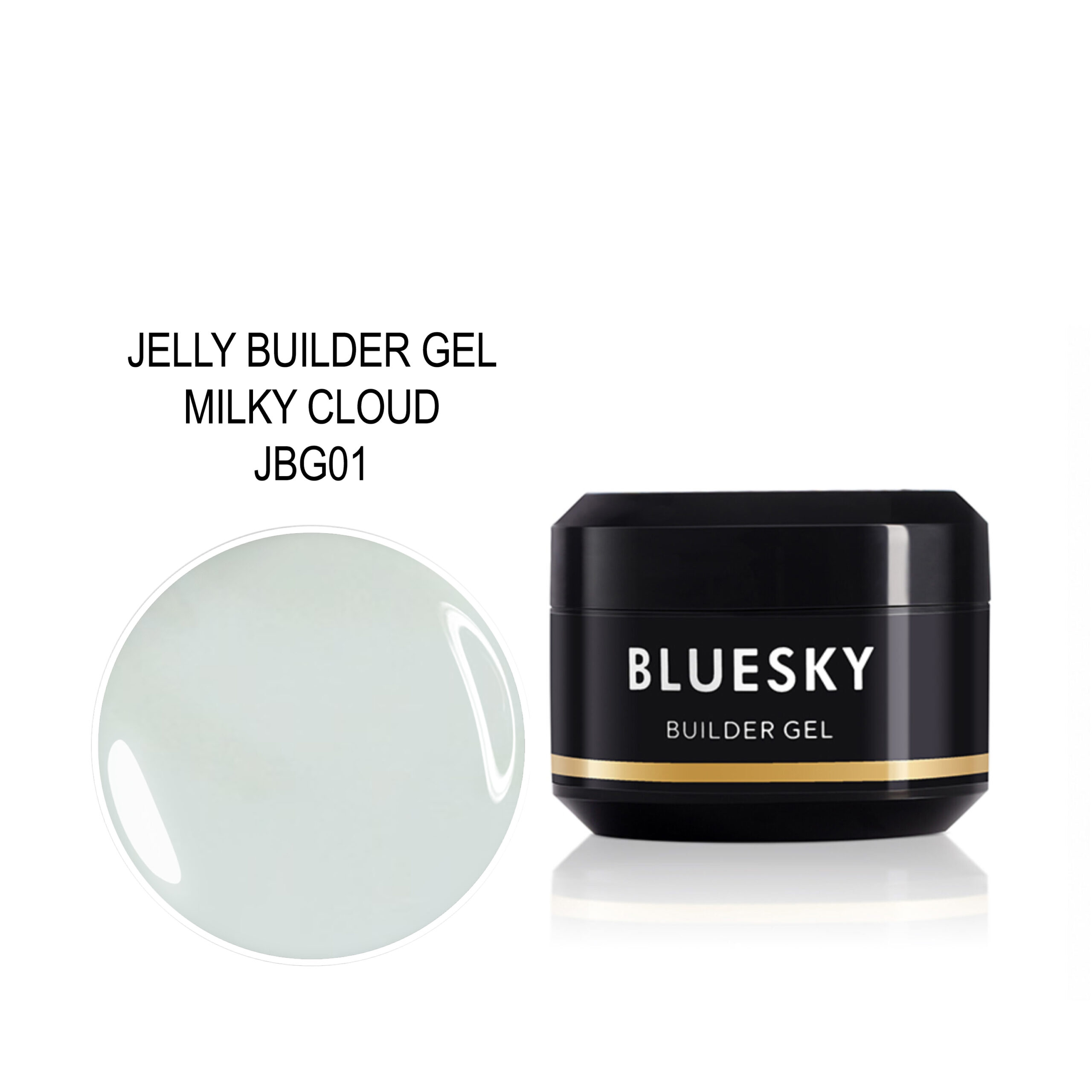 BLUESKY SENSITIVE JELLY BUILDER GEL MILKY CLOUD 50GR BLUESKY SENSITIVE JELLY BUILDER GEL MILKY CLOUD 50GR