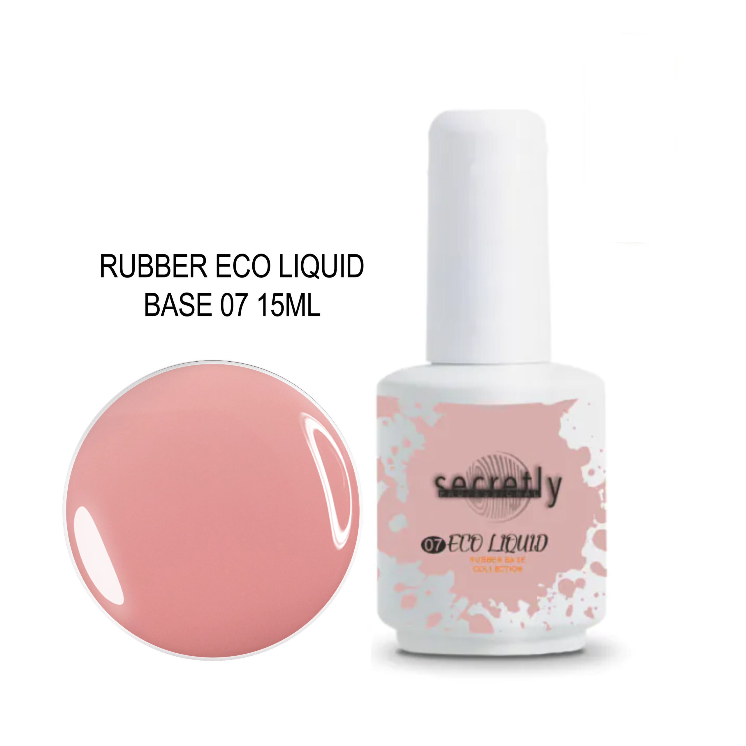 SECRETLY RUBBER ECO LIQUID BASE 07 15ML SECRETLY RUBBER ECO LIQUID BASE 07 15ML