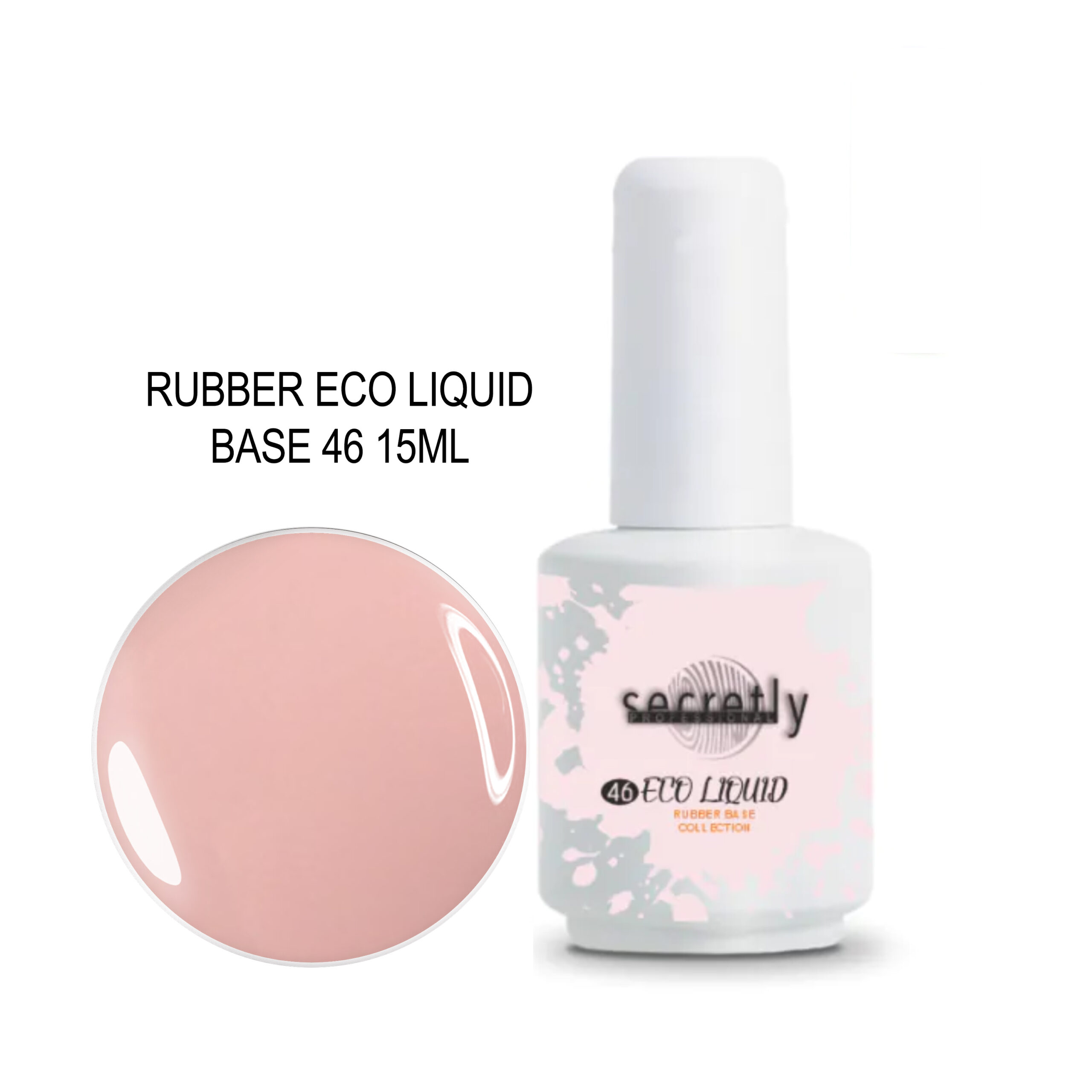 SECRETLY RUBBER ECO LIQUID BASE 46 15ML SECRETLY RUBBER ECO LIQUID BASE 46 15ML