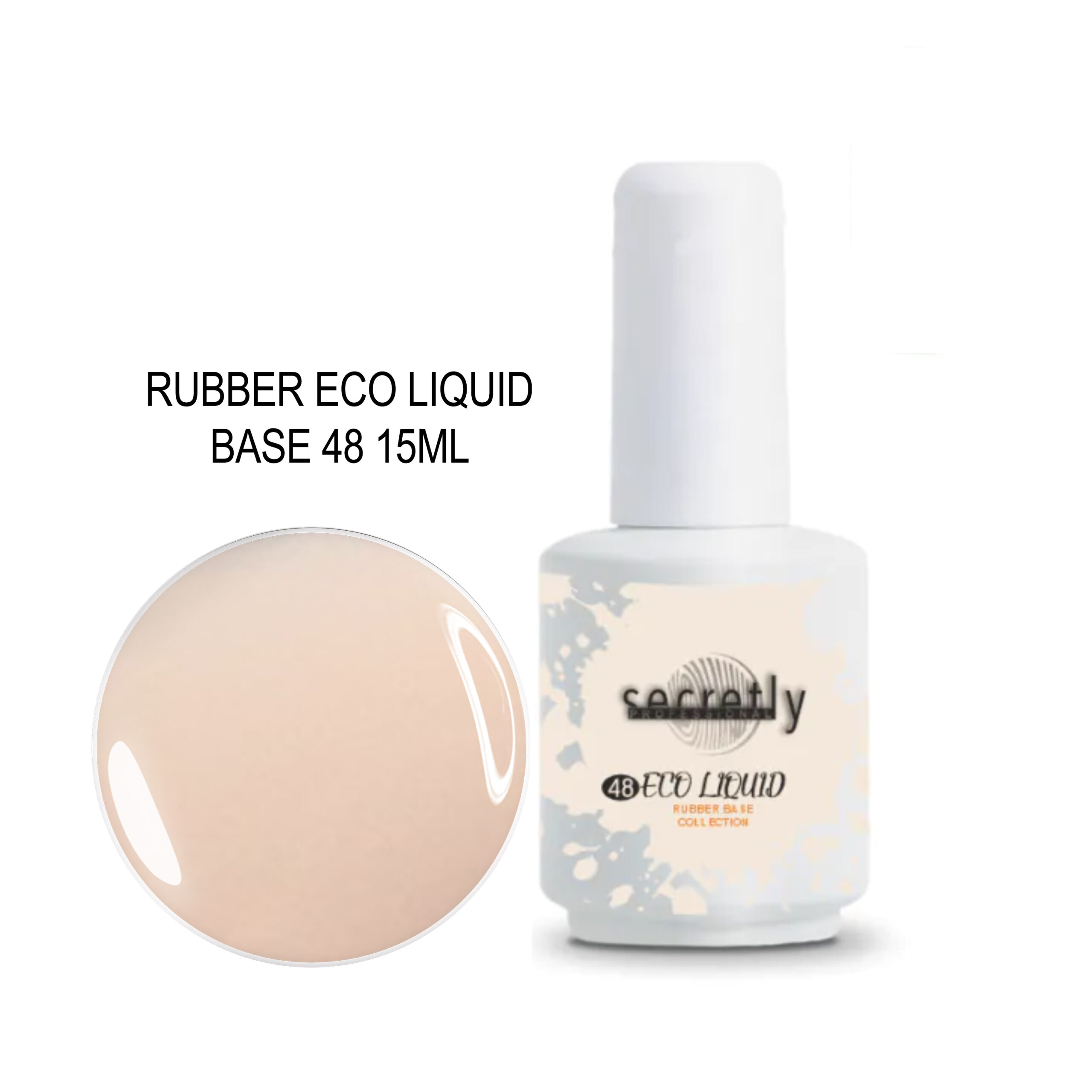 SECRETLY RUBBER ECO LIQUID BASE 48 15ML SECRETLY RUBBER ECO LIQUID BASE 48 15ML