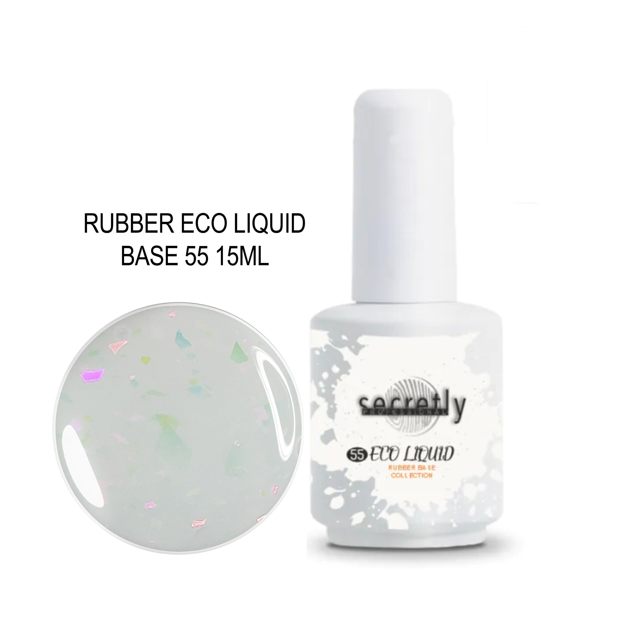 SECRETLY RUBBER ECO LIQUID BASE 55 15ML SECRETLY RUBBER ECO LIQUID BASE 55 15ML