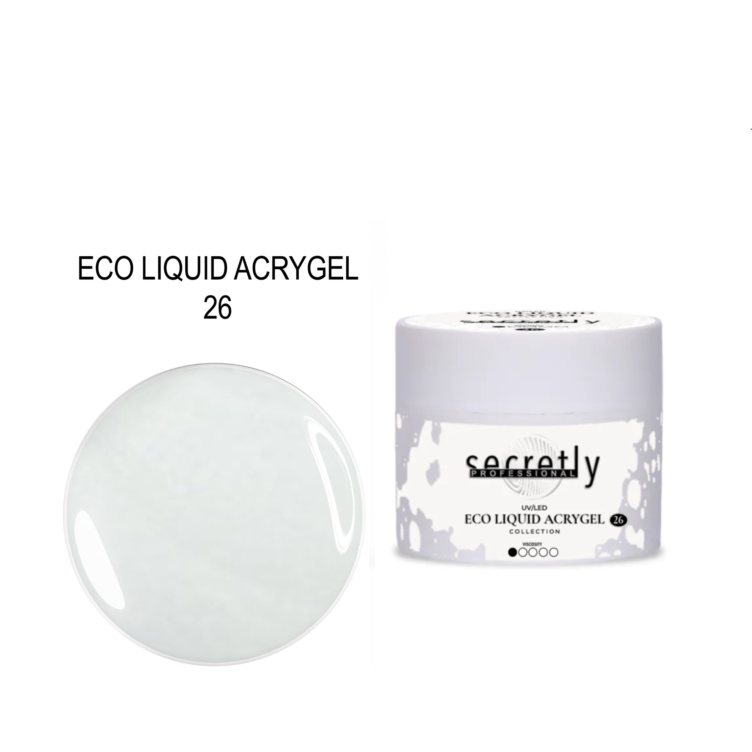 SECRETLY ECO LIQUID ACRYGEL 26 25ML SECRETLY ECO LIQUID ACRYGEL 26 25ML