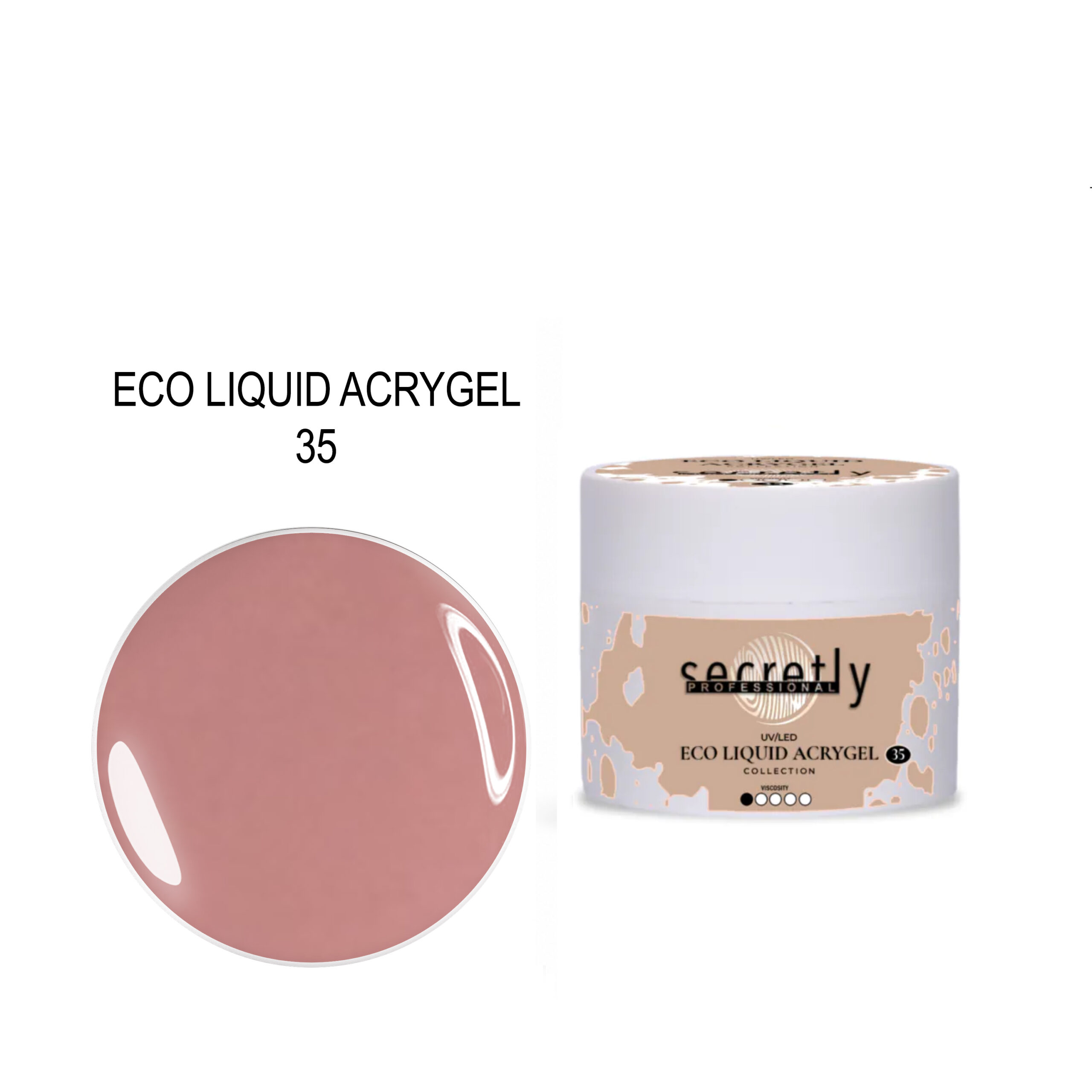 SECRETLY ECO LIQUID ACRYGEL 35 25ML SECRETLY ECO LIQUID ACRYGEL 35 25ML