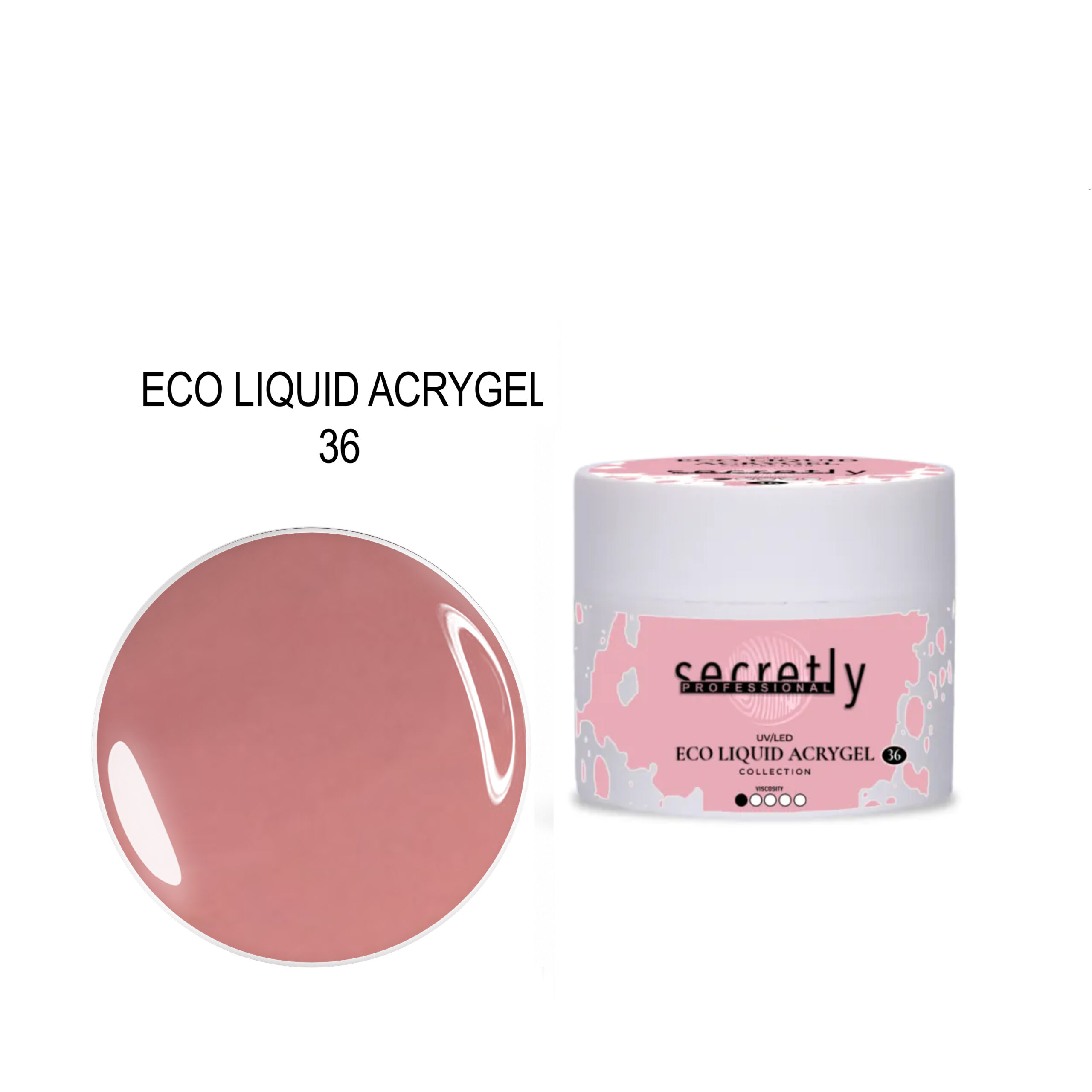 SECRETLY ECO LIQUID ACRYGEL 36 25ML SECRETLY ECO LIQUID ACRYGEL 36 25ML