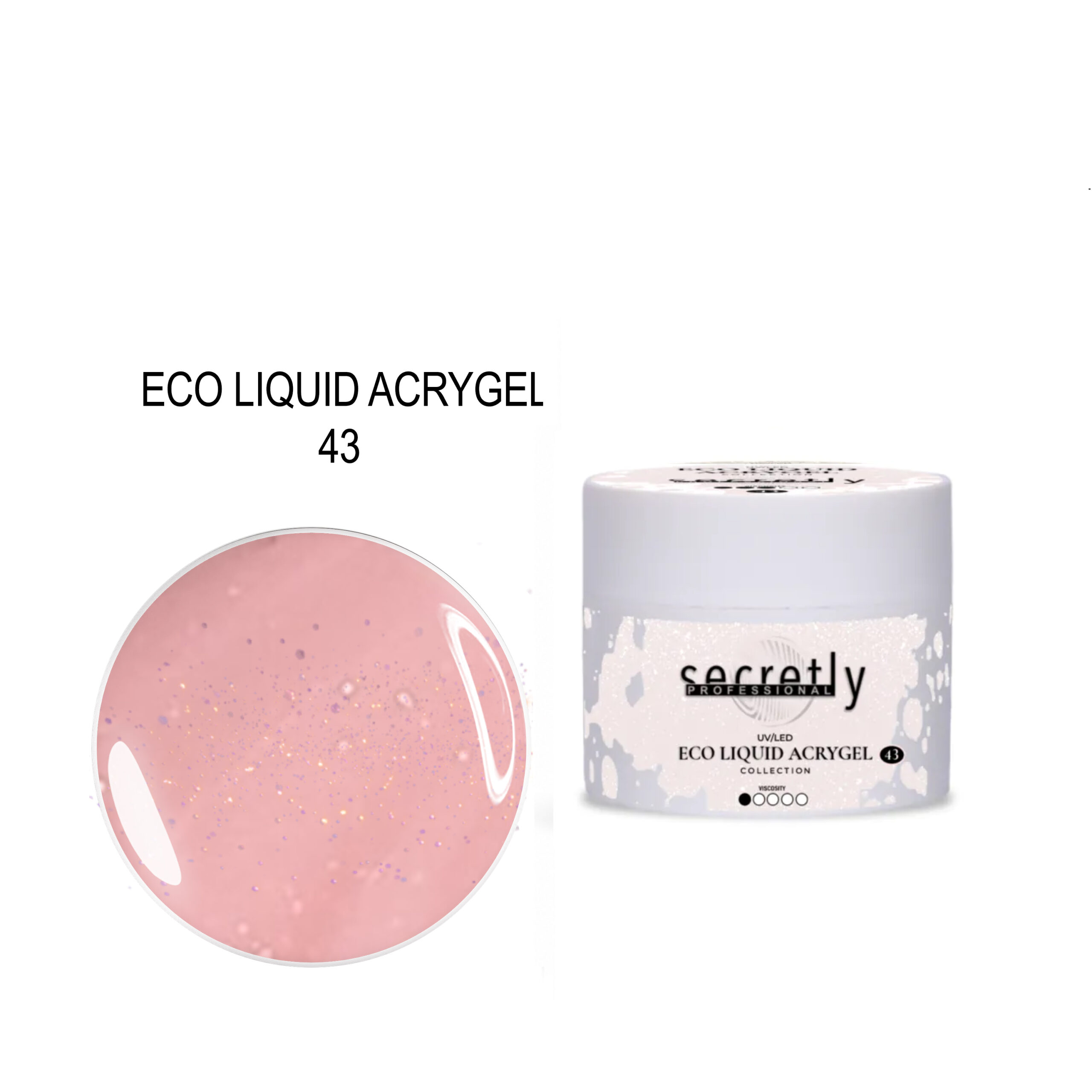 SECRETLY ECO LIQUID ACRYGEL 43 25ML SECRETLY ECO LIQUID ACRYGEL 43 25ML