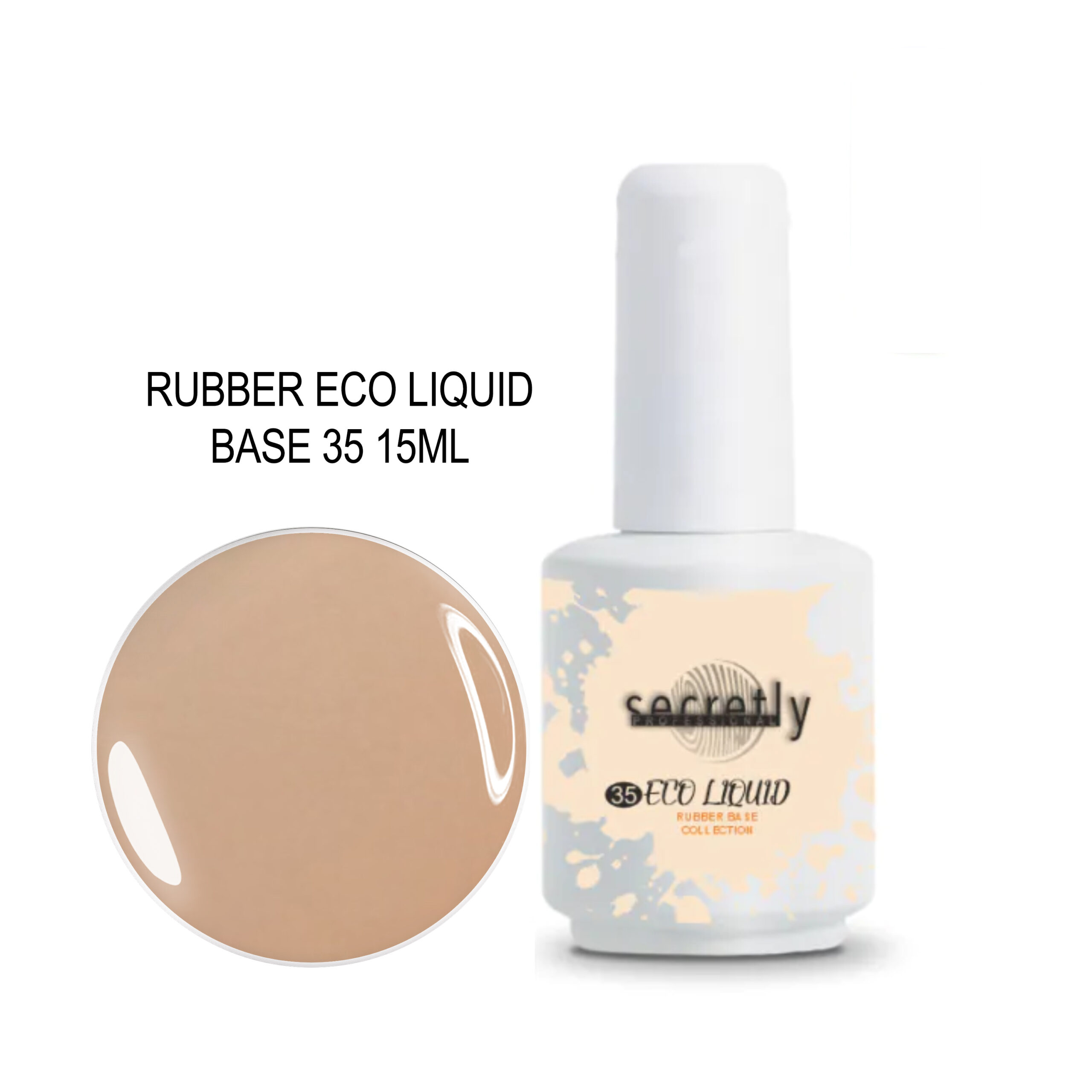 SECRETLY RUBBER ECO LIQUID BASE 35 15ML SECRETLY RUBBER ECO LIQUID BASE 35 15ML