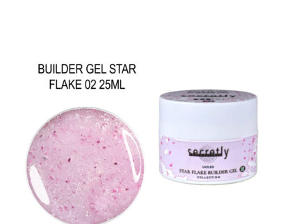 SECRETLY BUILDER GEL STAR FLAKE 02 25ML