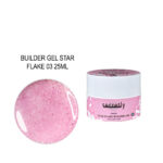 SECRETLY BUILDER GEL STAR FLAKE 03 25ML