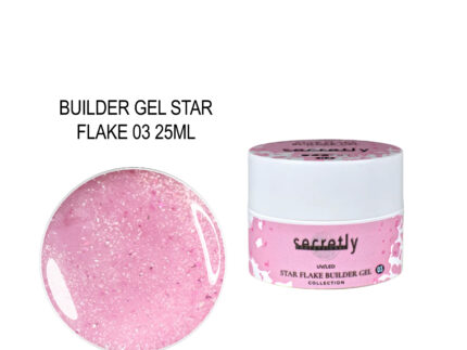 SECRETLY BUILDER GEL STAR FLAKE 03 25ML