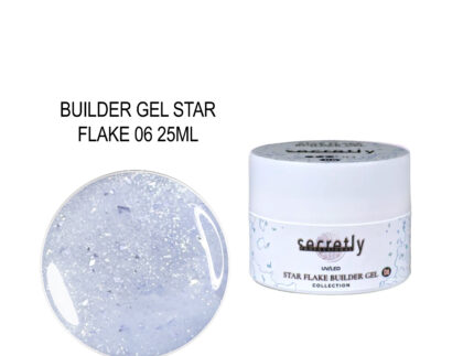 SECRETLY BUILDER GEL STAR FLAKE 06 25ML