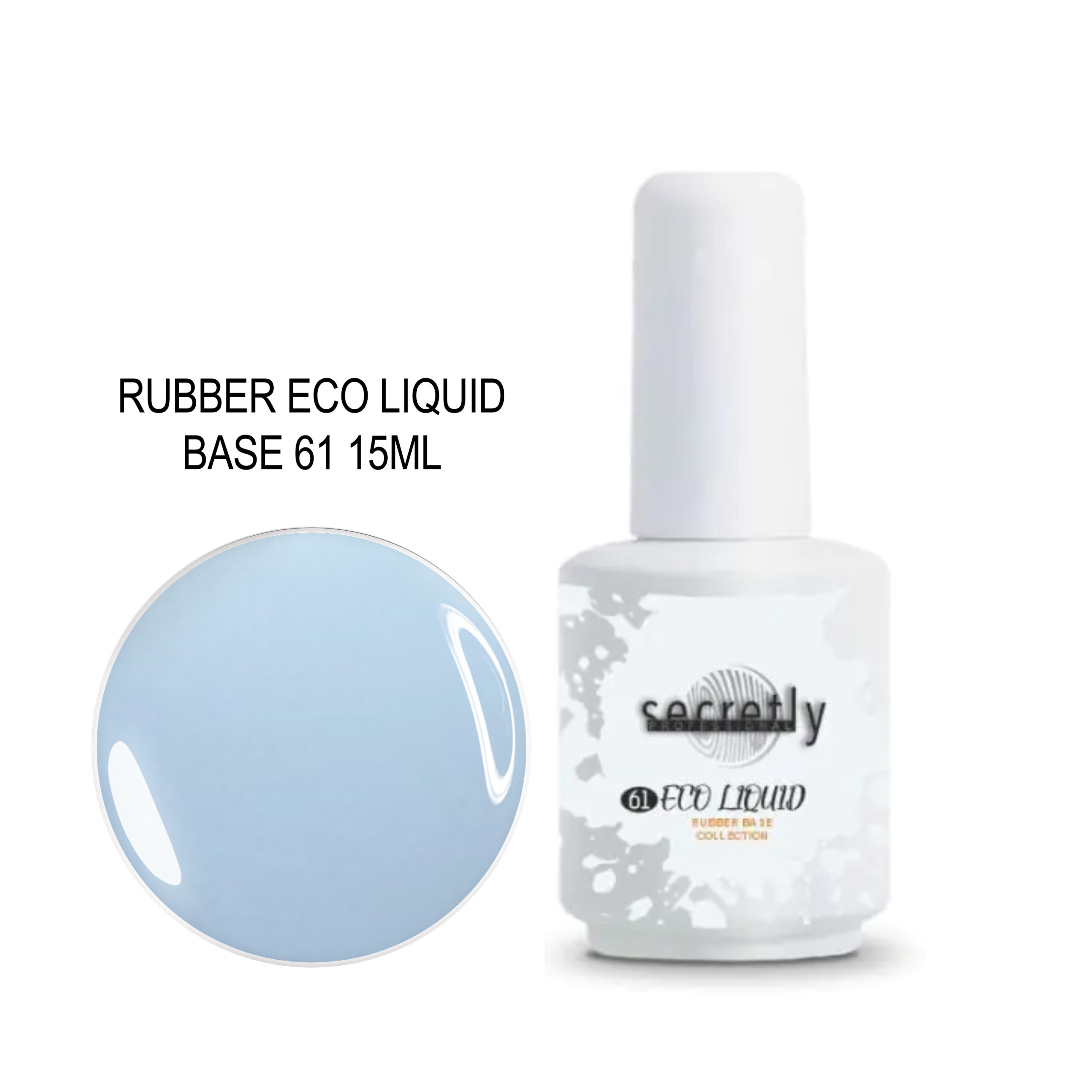 SECRETLY RUBBER ECO LIQUID BASE 61 15ML SECRETLY RUBBER ECO LIQUID BASE 61 15ML
